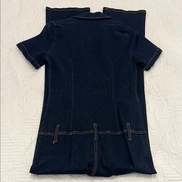 RARE⭐️💫Vintage Y2K Frankie B. Denim Jumpsuit - Picture 7 of 8